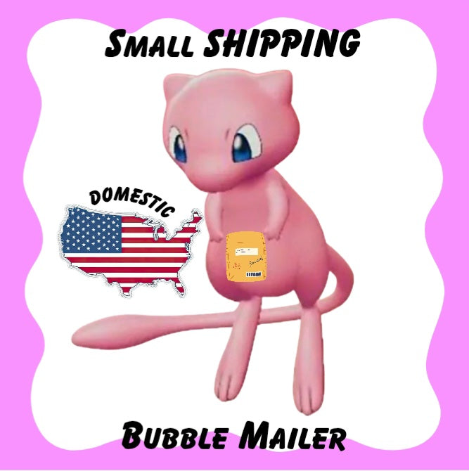 Small Bubble Mailer Domestic Shipping
