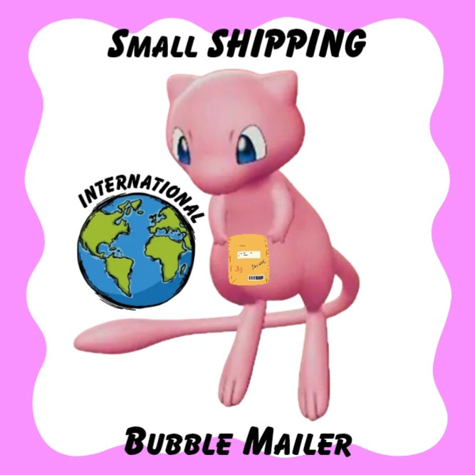 Small Bubble Mailer International Shipping