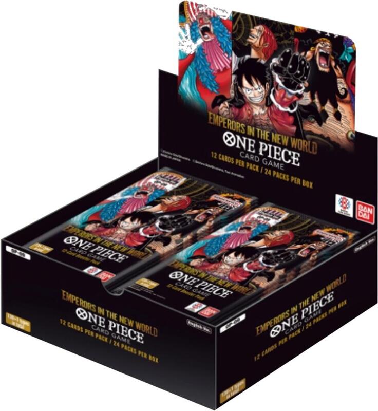 Emperors in the New World - Booster Box ("Risk it" Game Eligible)- (OP09) ENG