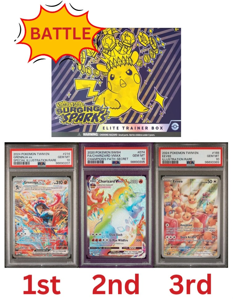 **November Special** Surging Sparks ETB Battle PRE-ORDERED