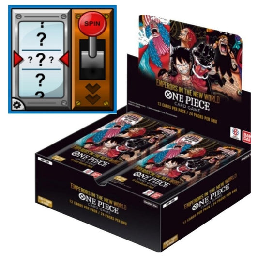 Elimination Wheel - OP-09 English Open LIVE ("Risk it" Game Eligible)- 2 Spots Limit