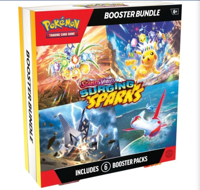 Surging Sparks Booster Bundle ("Risk it" Game Eligible)