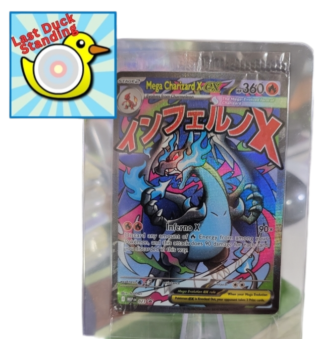 BINDER LOVE Mega Charizard & Oricorio UPC's Sealed Promo ONLY - 2 Spots Limit - Last Duck Standing #4