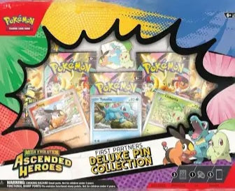 Ascended Heroes First Partners Deluxe Pin Collection