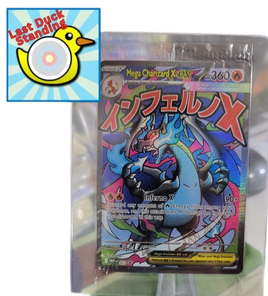 BINDER LOVE Mega Charizard & Oricorio UPC's Sealed Promo ONLY - 2 Spots Limit - Last Duck Standing #1