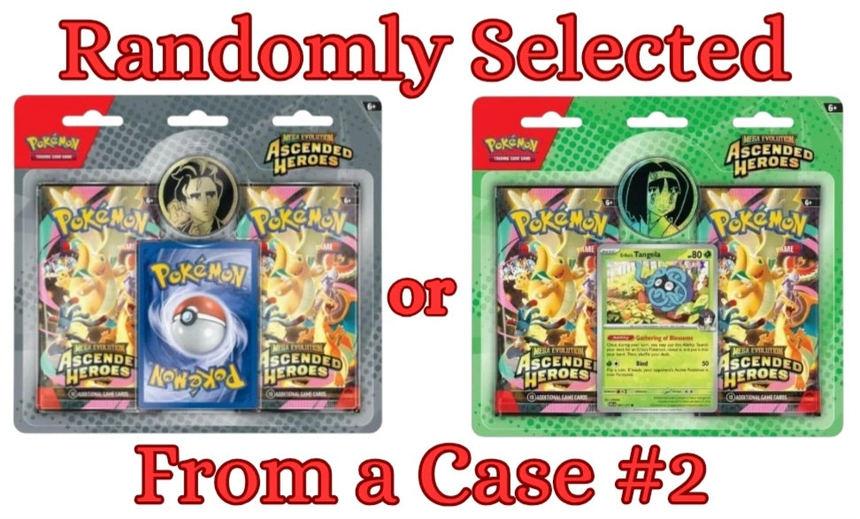 **Ascended UNLEASH Battle #2** Ascended Heroes 2-Packs Blister Case Battle - Random 2-Packs Blister