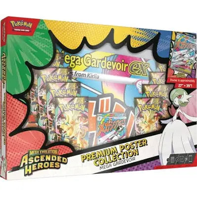 Ascended Heroes Mega Gardevoir Premium Poster Collection Box (Energy Bounty Eligible)