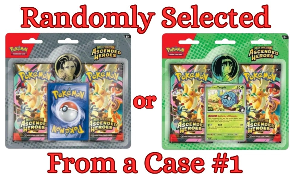 **Ascended UNLEASH Battle #1** Ascended Heroes 2-Packs Blister Case Battle - Random 2-Packs Blister