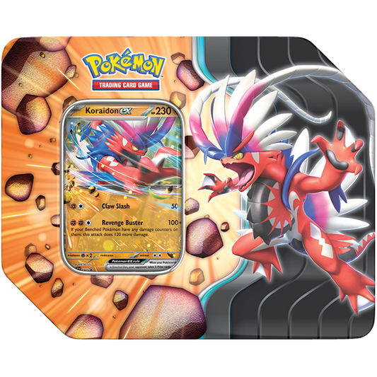 Slashing Legends Koraidon Tin ("Risk it" Game Eligible)