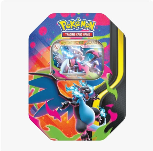 Mega Charizard X Tin