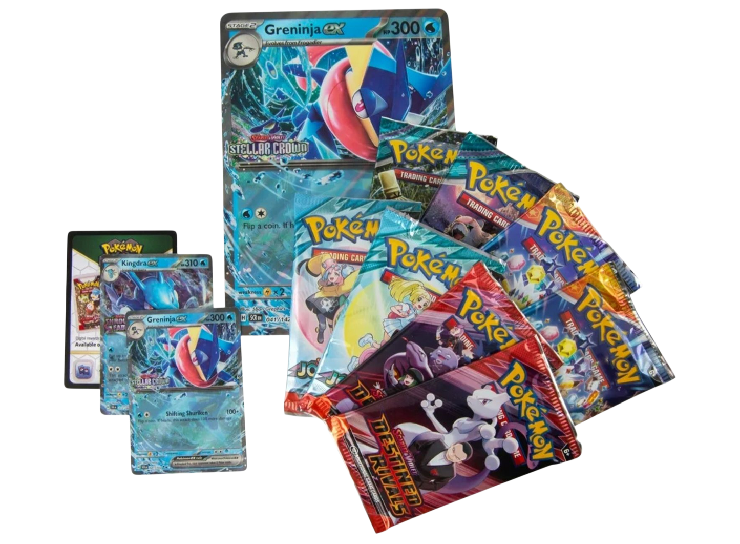 Greninja ex & Kingdra ex Premium Collection