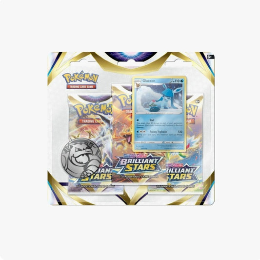 Brilliant Stars 3-Packs Blister [Glaceon or Leafeon]