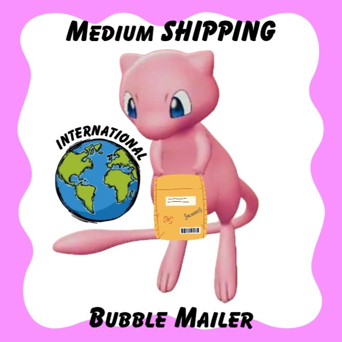 Medium Bubble Mailer International Shipping
